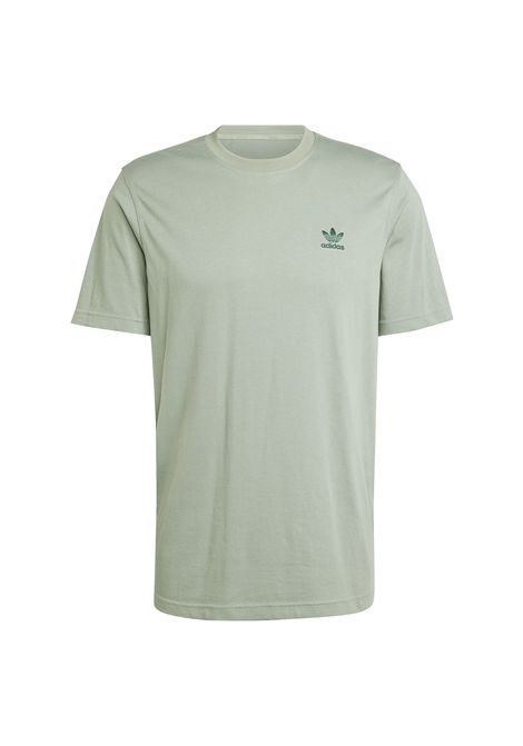 Adidas Trefoil Essentials Tee Silver Green Men ADIDAS ORIGINALS | T-shirt | JC9993-